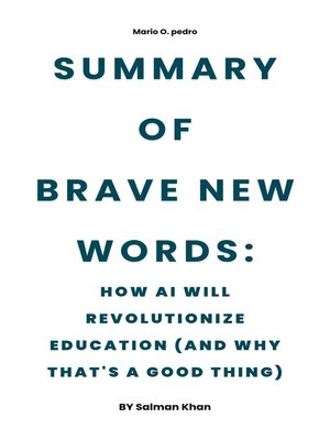 cover image of Summary of Brave New Words